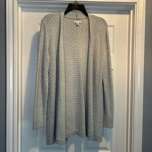Croft & Barrow Light Gray Women's Cardigan
